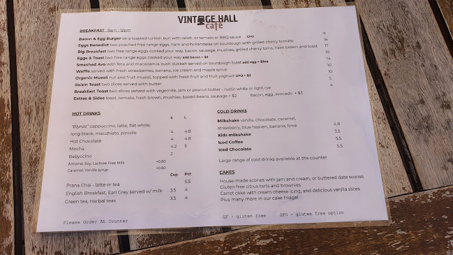 Vintage Hall Cafe - Melbourne