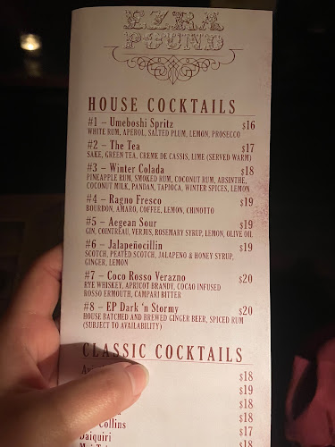 Ezra Pound - Hospitality and gastronomy