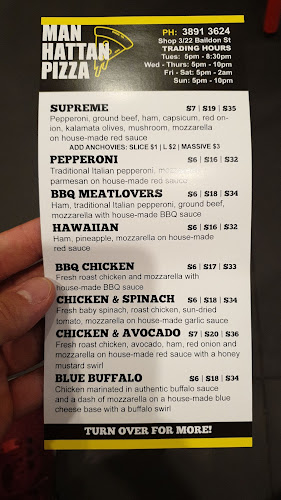 Manhattan Pizza - Hospitality and gastronomy