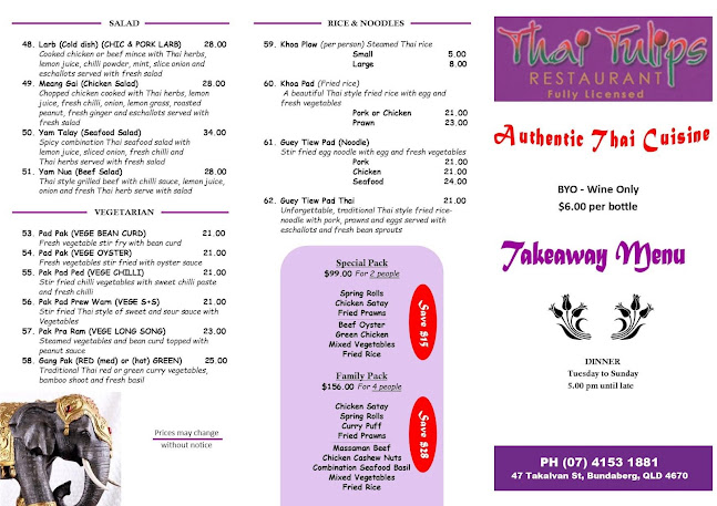 Thai Tulips Restaurant