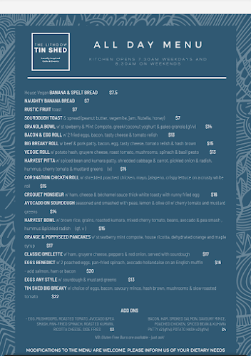 Opinii despre The Lithgow Tin Shed în Lithgow - Hospitality and gastronomy