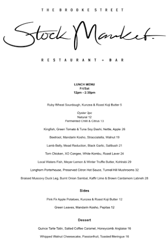 Comentarii opinii despre Stock Market Restaurant