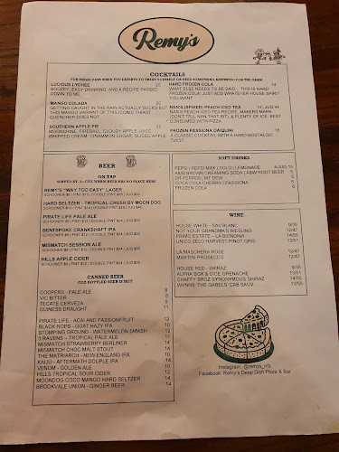 Remy's - Deep Dish Pizza & Bar