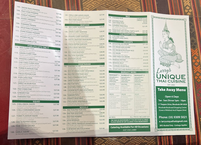 Unique Thai - Woodvale