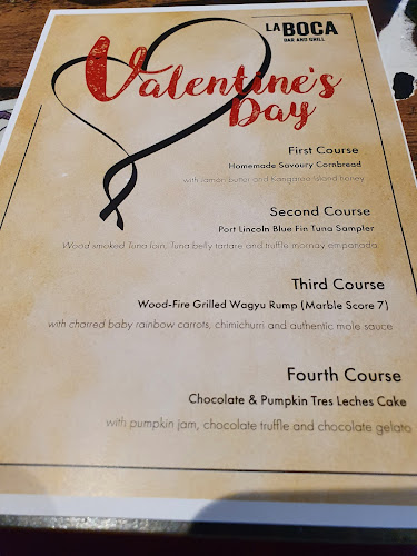 La Boca Bar and Grill Adelaide - Hospitality and gastronomy