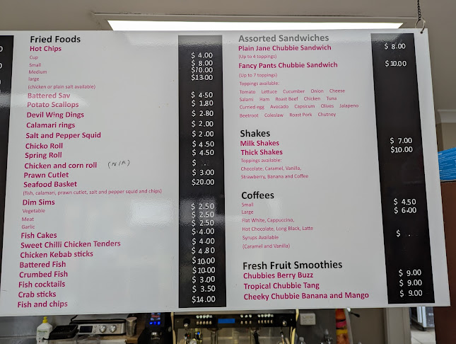 Chubbies Takeaway - Hospitality and gastronomy