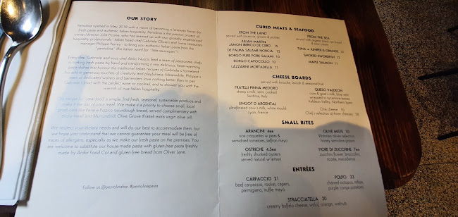 Opinii despre Pentolina - Fresh Pasta & Bar în Melbourne - Hospitality and gastronomy