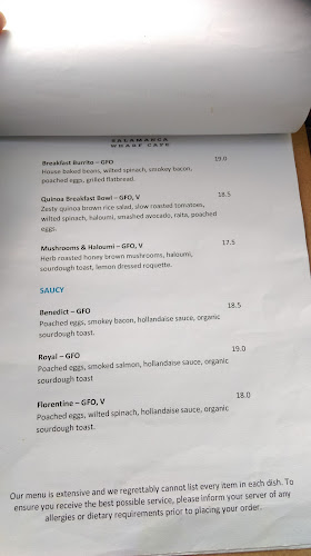 Opinii despre Salamanca Wharf Cafe în Battery Point - Hospitality and gastronomy