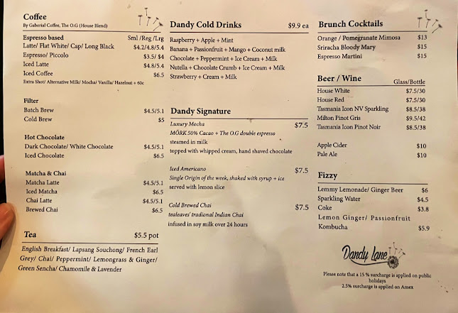 Dandy Lane Cafe - Hospitality and gastronomy