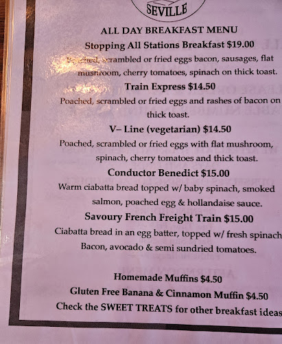 Carriage Cafe Seville - Melbourne