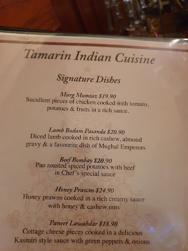 Opinii despre Tamarin Indian Restaurant în Bathurst - Hospitality and gastronomy