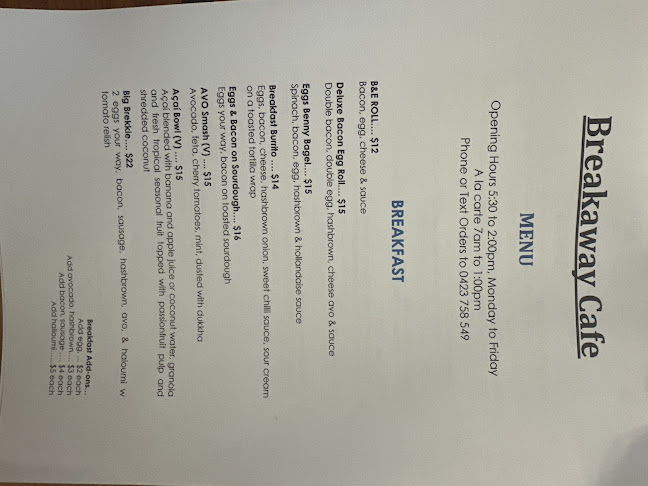 Breakaway Cafe - Molendinar