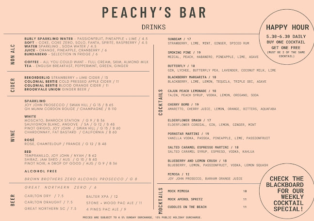 Peachy's Bar