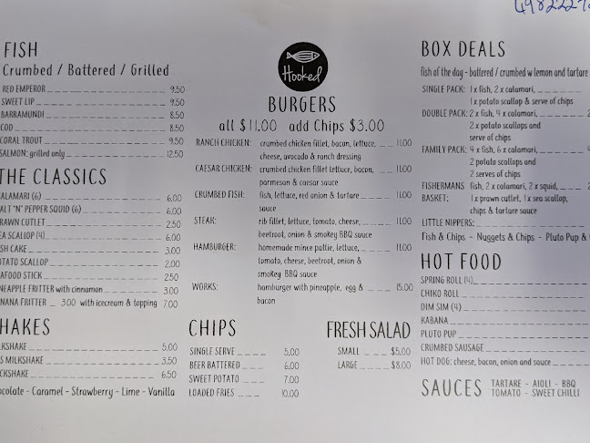 Hooked Fish & Chippery - Emerald