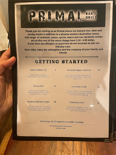 Comentarii opinii despre Primal Bar & Grill