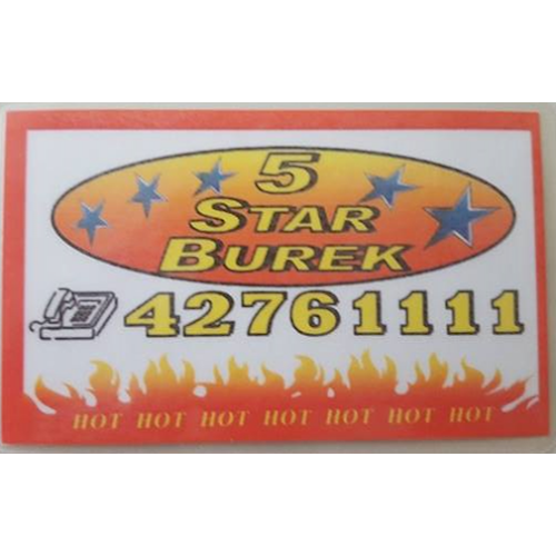 5 Star Burek - Hospitality and gastronomy