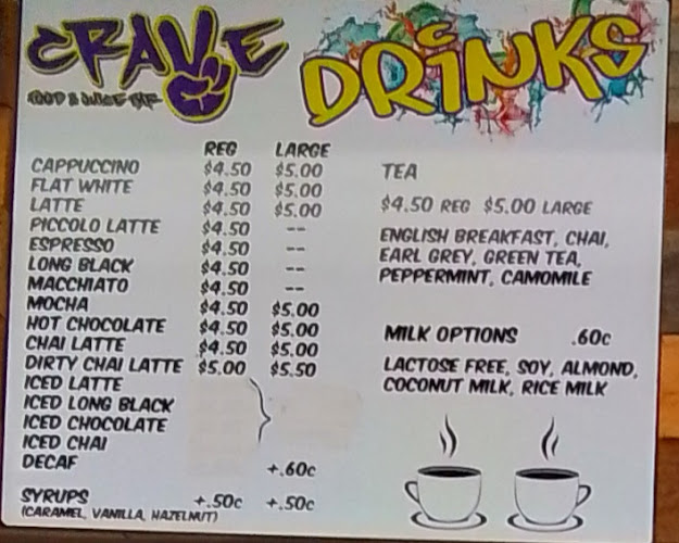 Opinii despre Crave Food & Juice Bar în Emerald - Hospitality and gastronomy