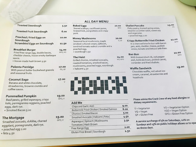 Crack Kitchen - Adelaide