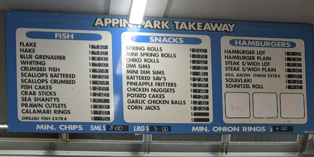 Comentarii opinii despre Appin Park Take-Away