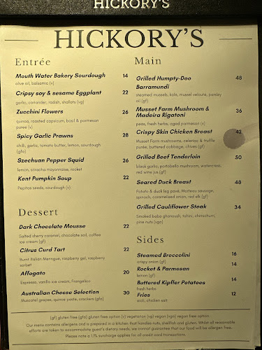 Hickory's Restaurant & Bar - Hospitality and gastronomy