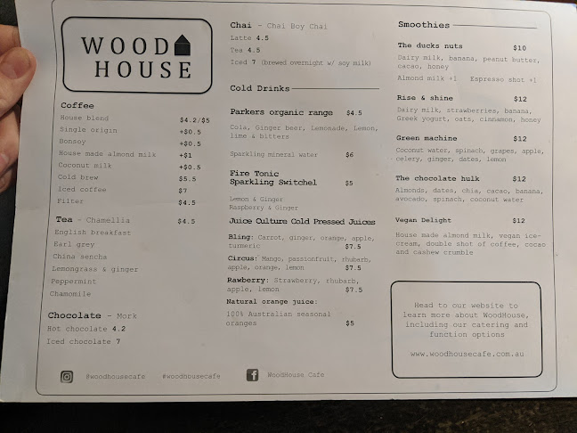 WoodHouse Cafe - Hospitality and gastronomy
