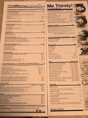 Opinii despre misschu în South Yarra - Hospitality and gastronomy