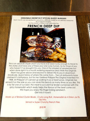 Opinii despre Originals Burger Co. în Brookvale - Hospitality and gastronomy