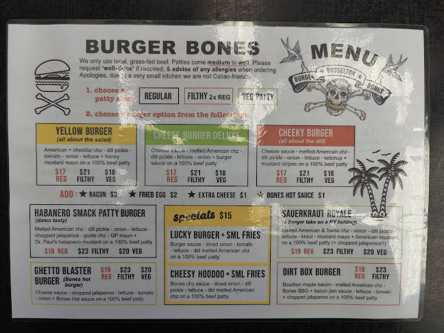 Burger Bones - Busselton