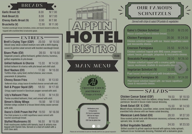 Opinii despre Appin Hotel în Sydney - Hospitality and gastronomy