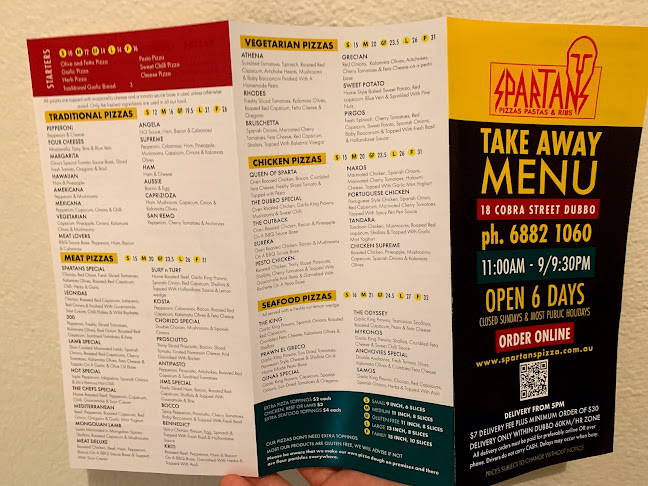 Spartans Pizzas, Pastas & Ribs