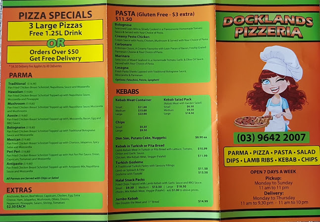 Evergreen Pizzeria - Docklands