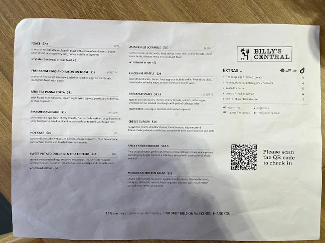 Billy’s Central - Melbourne