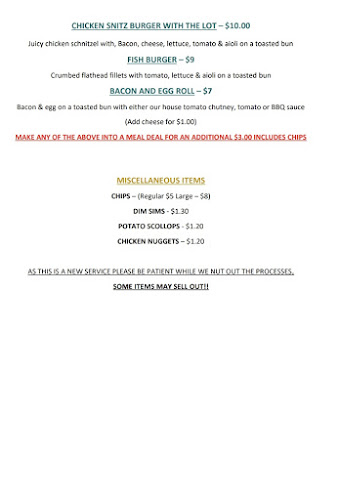 Cafe Copaccino's & Takeaway - Hospitality and gastronomy