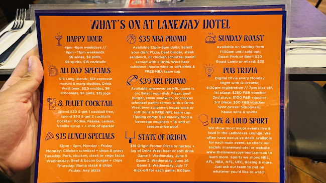 Laneway Hotel & Sports Bar - Hospitality and gastronomy