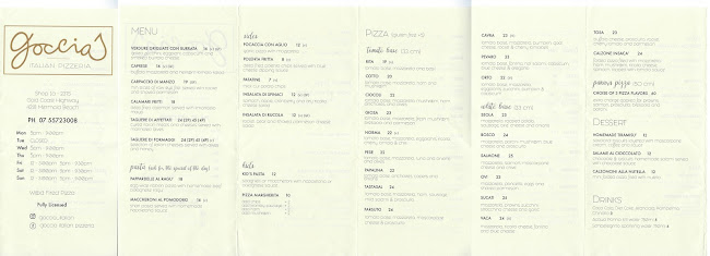 Goccia Italian Pizzeria