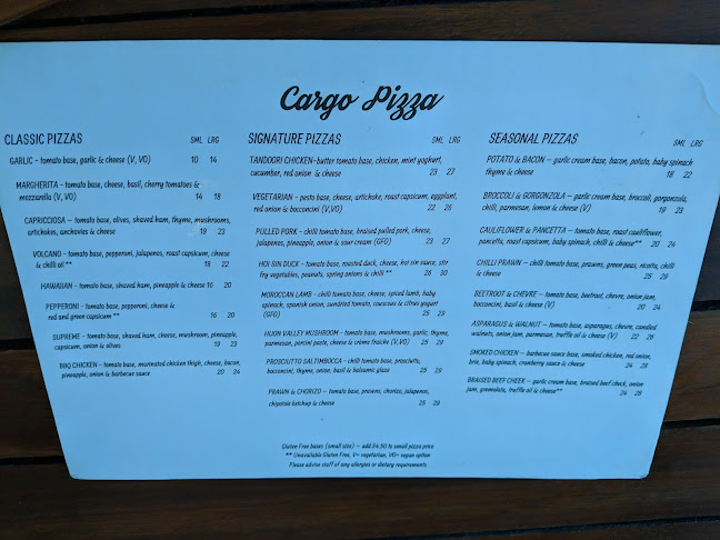Cargo Bar Pizza Lounge - Hospitality and gastronomy