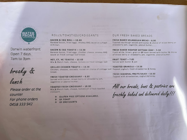 Darwin's Waterfront Café - Darwin City