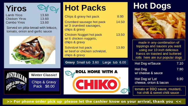 Australian Fish & Chip Shop - Adelaide