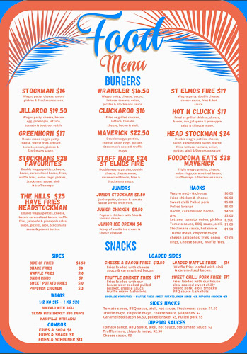 Stockmans Burgers Beers Desserts Dee Why