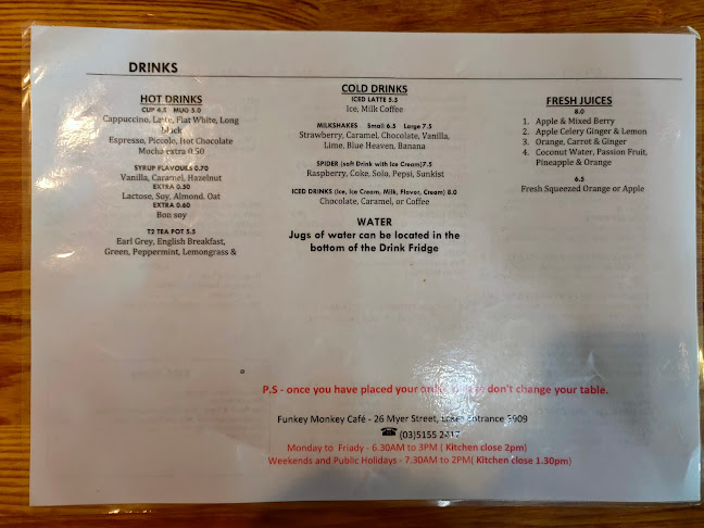 Funkey Monkey Cafe - Hospitality and gastronomy