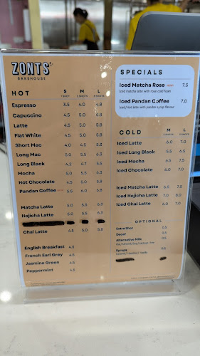 Zonts Bakehouse - Northbridge