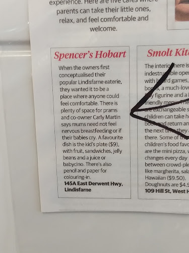 Spencer's Hobart - Lindisfarne