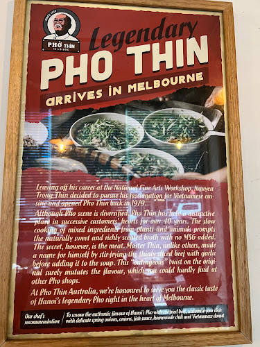 Comentarii opinii despre Pho Thin Australia (Pho Thin 13 Lo Duc MELBOURNE)