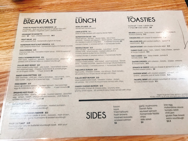 Ample Cafe & Bar - Hospitality and gastronomy