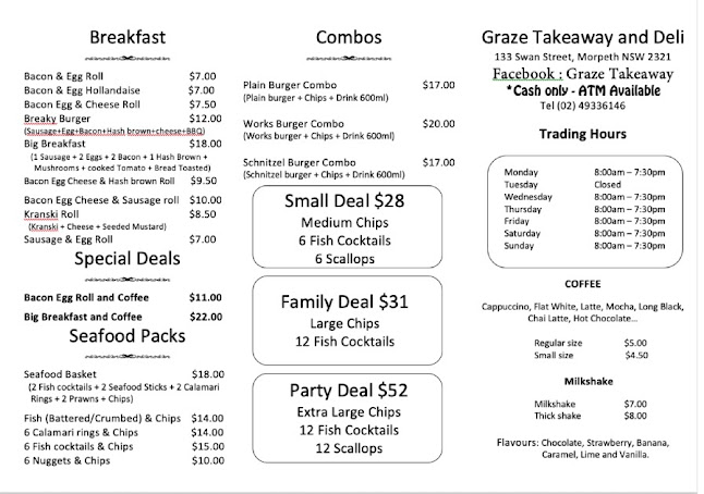Graze Takeaway - Hospitality and gastronomy