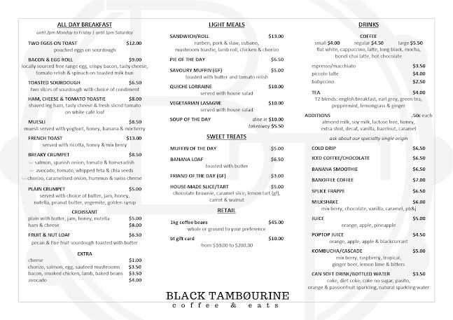 Black Tambourine - Dubbo