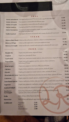 Luna Rossa Italian Restaurant - Tugun