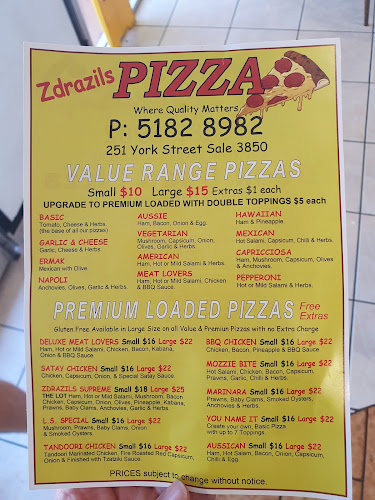 Zdrazil's Pizza