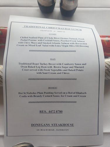 Opinii despre Donegan's Steak House în Batehaven - Hospitality and gastronomy