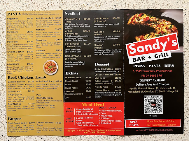 Sandy's Bar + Grill - Pacific Pines